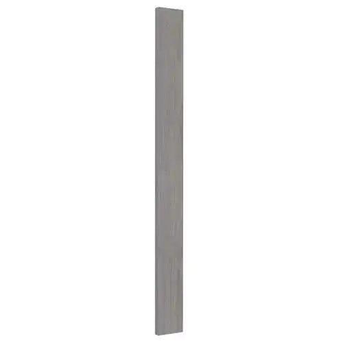 Grey Nordic Slab Style Kitchen Cabinet Filler (3 in W x 0.75 in D x 42 in H)