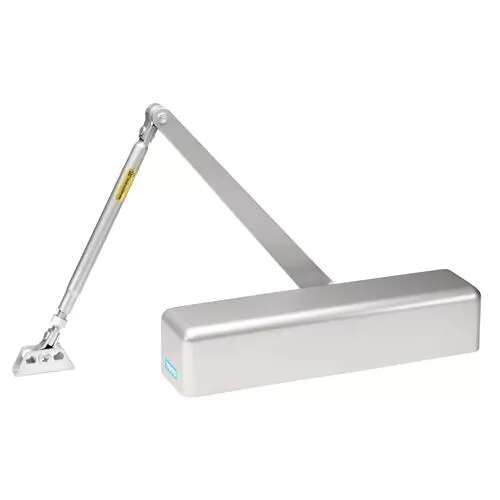 Commercial Grade 1 Full Cover ADA Door Closer in Aluminum - Sizes 1-4