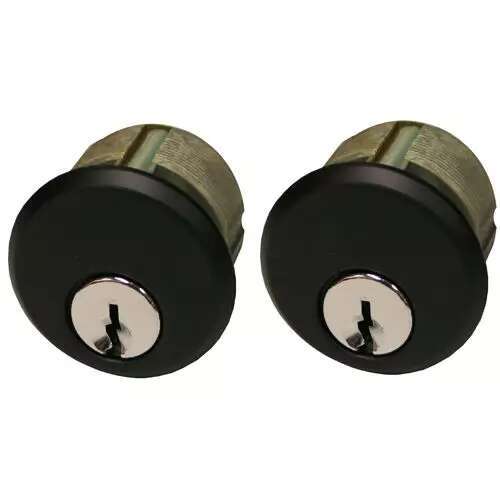 1-5/32 " Duronodic Double Zinc Mortise Cylinder Keyed Alike With 5 Pin Keyway for Adams Rite Type Storefront Door