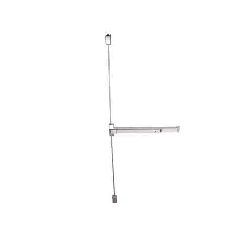 EDSV Series Stainless Steel Grade 2 Commercial 36 in Fire Rated Surface Vertical Rod Touch Bar Exit Device