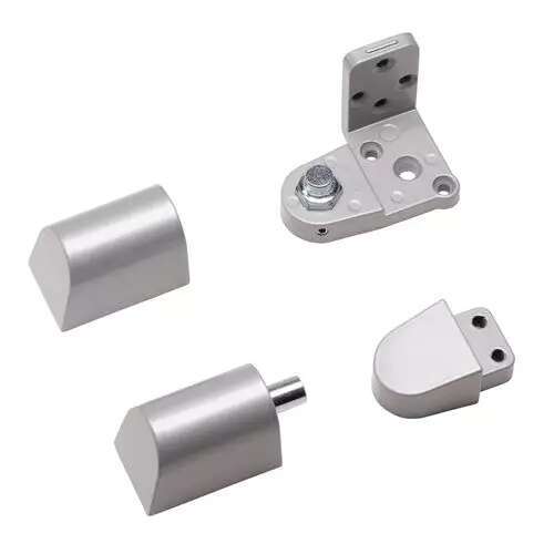 US Aluminum Style 3/4 " Right Hand Offset Door Pivot Hinge Set for Adams Rite Type Storefront Door in Aluminum