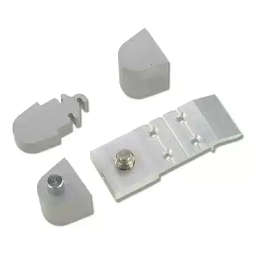 Aldora Style 3/4 " Right Hand Offset Door Pivot Hinge Set for Adams Rite Type Storefront Door in Aluminum