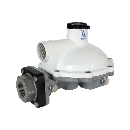 Cavagna 998TP-08 1/2" FPT x 1/2" FPT Regulator 10 PSI x 2 PSI out, 1.4M BTU