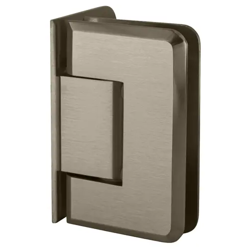 CRL P1N044BN Brushed Nickel Pinnacle 044 Series Wall Mount Offset Back Plate Hinge