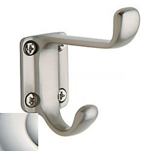 Costume Hook Bright Nickel Finish