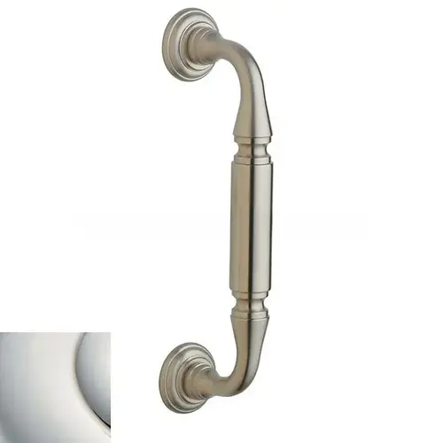 Richmond 8" Center to Center Door Pull with MTG3 Mounting Hardware Bright Nickel Finish