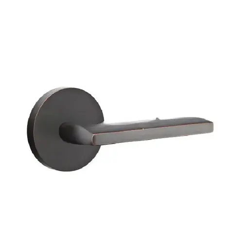 Helios Lever Dummy Pair With Disk Rose Oil Rubbed Bronze Finish