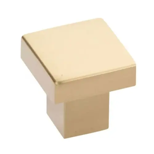 Hunter 1-1/4" Cabinet Knob Satin Brass Finish