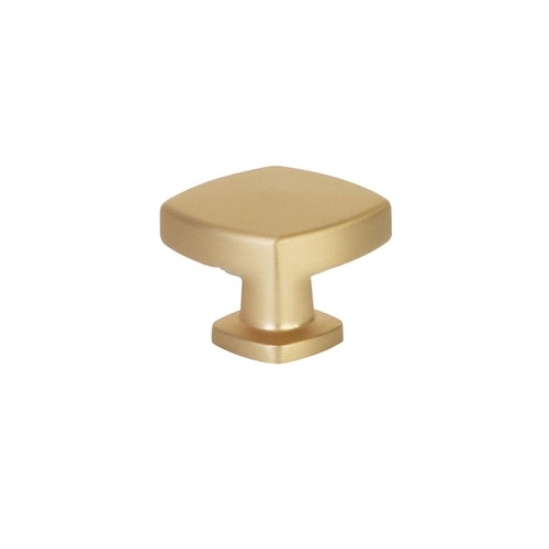 Kenter 1-1/4" Cabinet Knob Satin Brass Finish