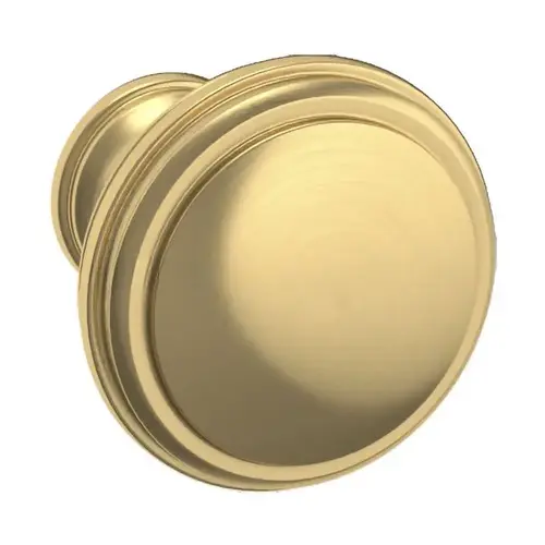 1-1/3" Round Severin C Knob Lifetime Satin Brass Finish