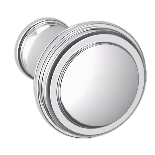 1" Square Severin C Knob Bright Chrome Finish