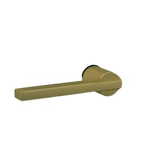 Latitude Lever Passage Lock with 16080 Latch and 10027 Strike Satin Brass Finish