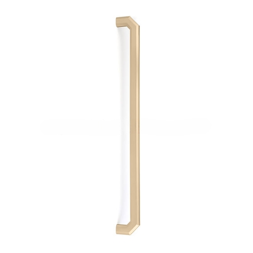 Riviera 18" Center to Center Appliance Pull with Concealed Surface Mounting Satin Brass Finish