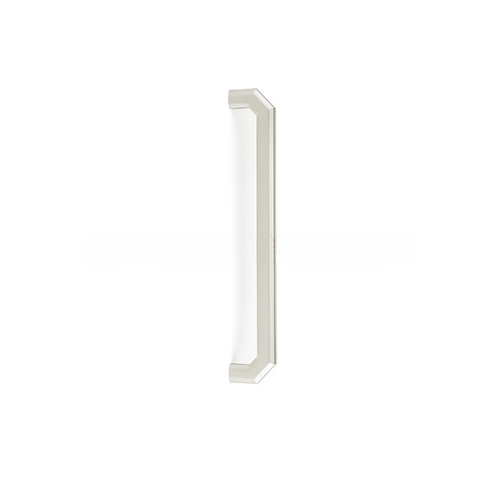 Pair of Riviera 12" Center to Center Appliance Pulls with Back to Back Mounting Satin Nickel Finish