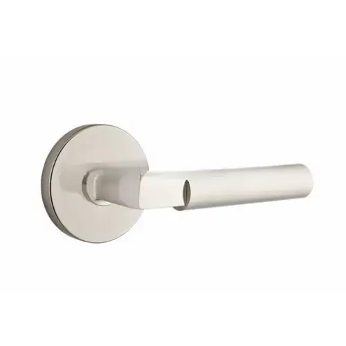 Hercules Lever Entrance Dummy with Disk Rose for 1-3/8" to 2-1/16" Door Satin Nickel Finish