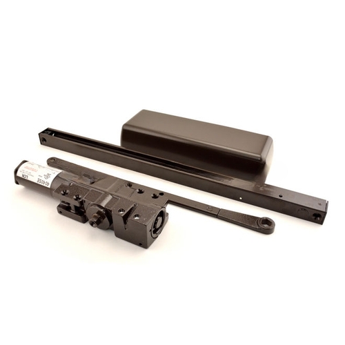 Sentronic Surface Mounted Adjustable 1-4 Door Closer 24 Volt AC / DC 695 Dark Bronze Finish