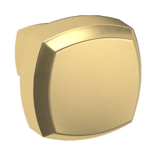 1" Square Severin A Knob Lifetime Satin Brass Finish