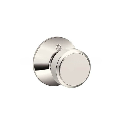 Bowery Knob Half Dummy Satin Brass Finish