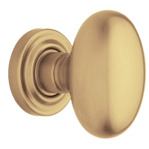 Passage Preconfigured 5025 with 5048 Rose Vintage Brass Finish