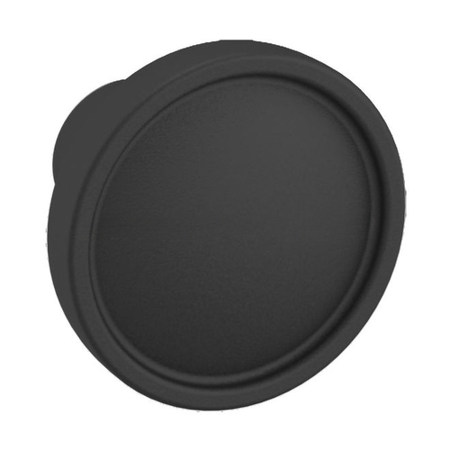 1-1/2" Tulip Knob Satin Black Finish