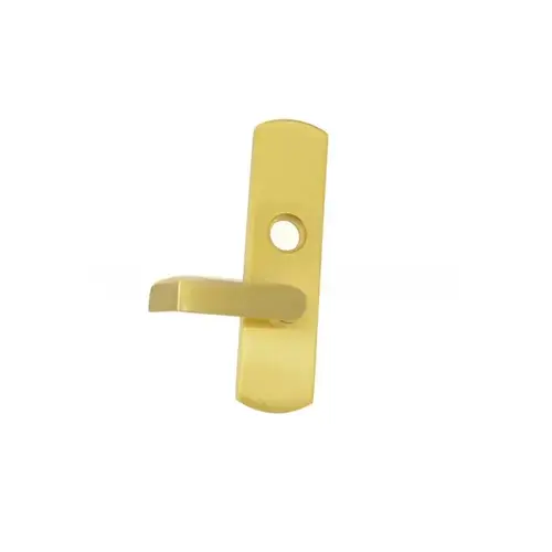 Left Hand Reverse 06 Lever Trim for 98 / 99 Rim or Vertical 606 Satin Brass Finish