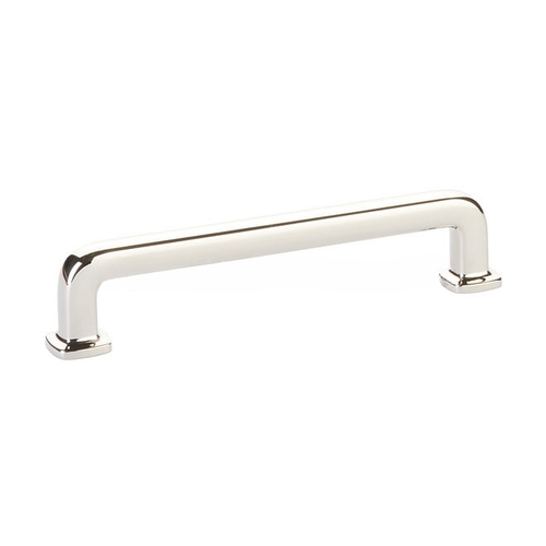 Westridge Cabinet Pull with 5" Center to Center Polished Nickel Lifetime Finish