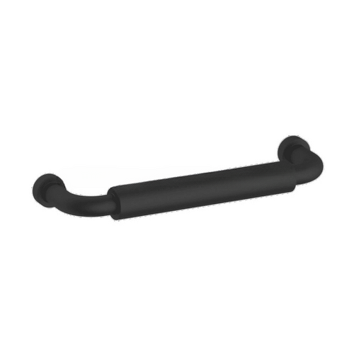 4" Center to Center Hollywood Hills Cabinet Pull Satin Black Finish