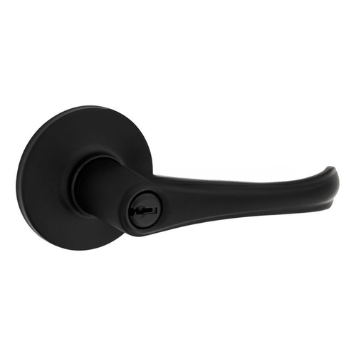Grapevine Lever Entry Lock with New Chassis with RCAL Latch and RCS Strike Matte Black Finish