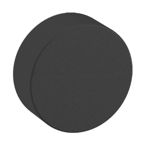 1-1/4" Contemporary Knob Satin Black Finish