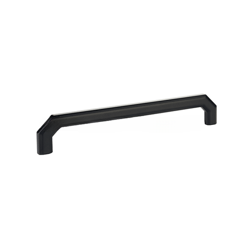 Riviera 8" Center to Center Cabinet Pull Flat Black Finish