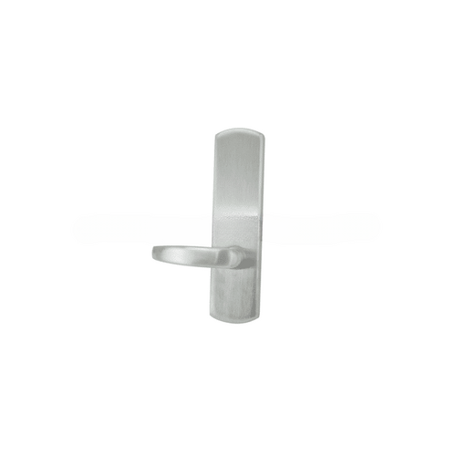 Left Hand Reverse 17 Lever Blank Escutcheon Trim for 98 / 99 Rim or Vertical; 626 Satin Chrome Finish