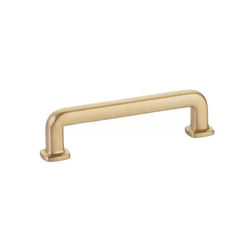 Westridge Cabinet Pull with 4" Center to Center Satin Brass Finish