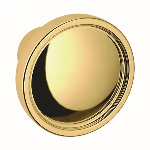 1-1/2" Tulip Knob Unlacquered Brass Finish