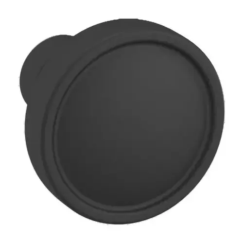 1-1/4" Tulip Knob Satin Black Finish