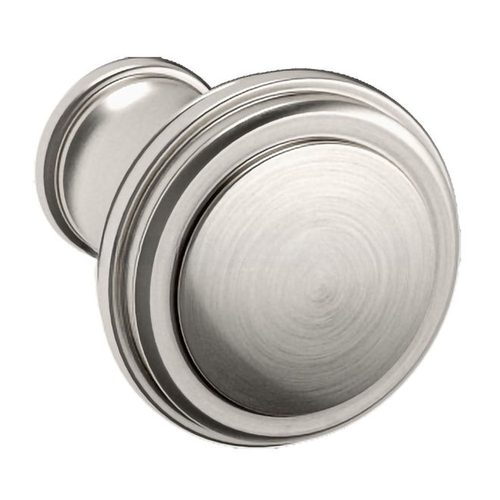 1" Square Severin C Knob Satin Nickel Finish