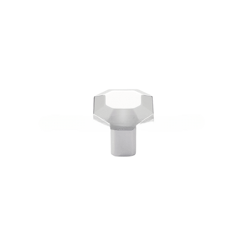 Riviera Square 1-1/4" Cabinet Knob Polished Chrome Finish