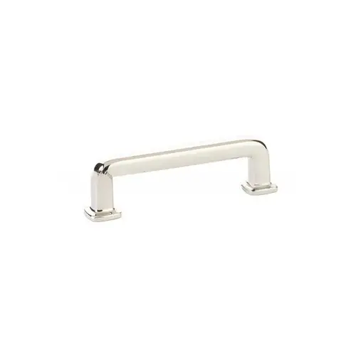 Westridge Cabinet Pull with 3-1/2" Center to Center Polished Nickel Lifetime Finish