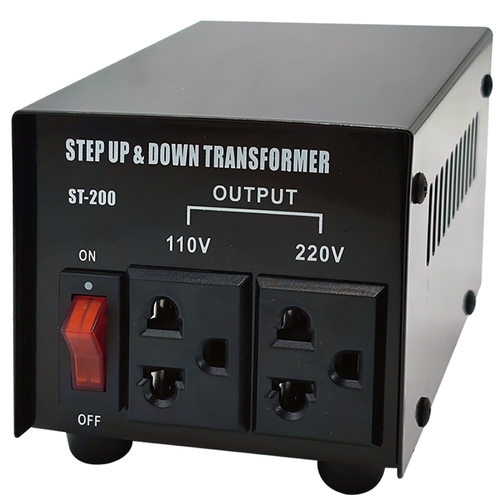 Goldsource ST-200W Step Up/Down Transformer, 200 VA , 110/220 VAC Secondary