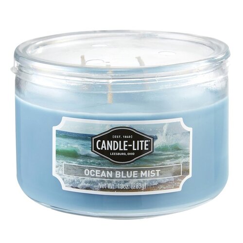 Candle Lite 1879128 CANDLE OCEAN BLUE MIST 10OZ