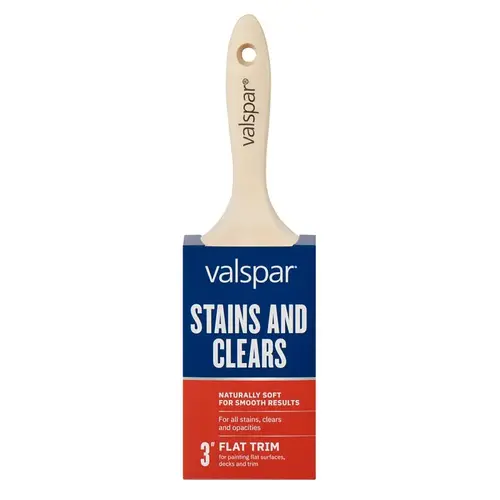 3 In. All Stains Flat Trim Brush