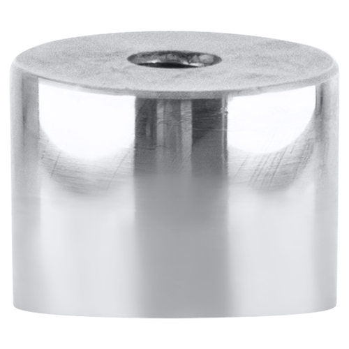 316 Polished Stainless 1" Diameter by 3/4" Standoff Base