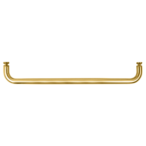 Polished Brass 18" BM Series Single-Sided Towel Bar Without Metal Washers