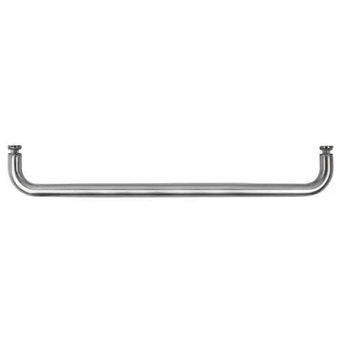 CRL BMNW18CH Polished Chrome 18" BM Series Single-Sided Towel Bar Without Metal Washers