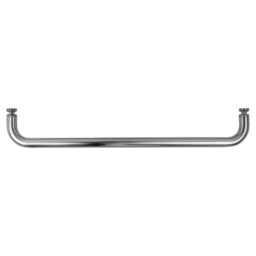 CRL BMNW20CH Polished Chrome 20" BM Series Single-Sided Towel Bar Without Metal Washers