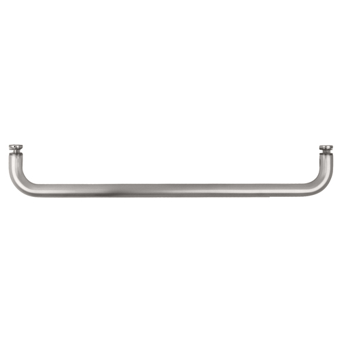 Satin Chrome 20" BM Series Single-Sided Towel Bar Without Metal Washers