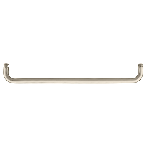 Brushed Nickel 22" BM Series Single-Sided Towel Bar Without Metal Washers