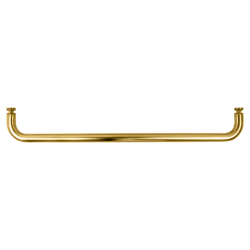 Polished Brass 22" BM Series Single-Sided Towel Bar Without Metal Washers