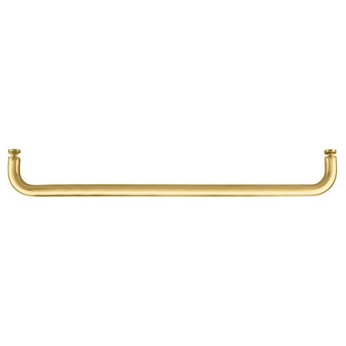 Satin Brass 22" BM Series Single-Sided Towel Bar Without Metal Washers