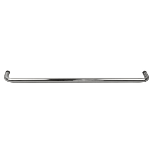 CRL BMNW24CH Polished Chrome 24" BM Series Single-Sided Towel Bar Without Metal Washers