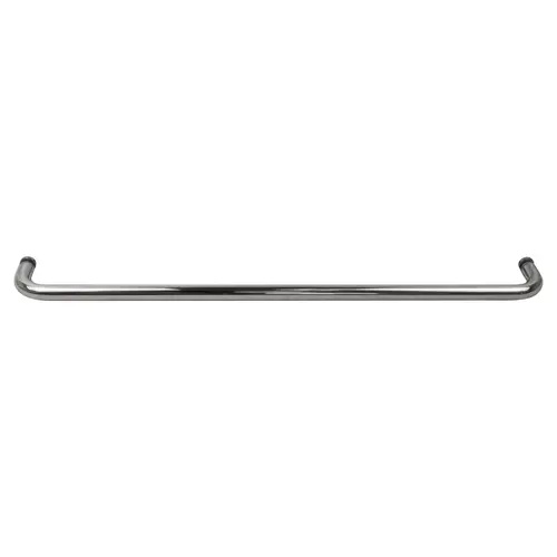 CRL BMNW24CH Polished Chrome 24" BM Series Single-Sided Towel Bar Without Metal Washers